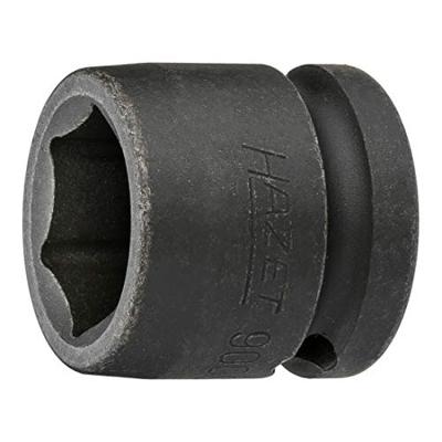 HAZET Krachtdopsleutel 900SK-19 · 1/2 inch (12,5 mm) vierkant hol · Buiten-zeskant-tractieprofiel · SW 19 mm