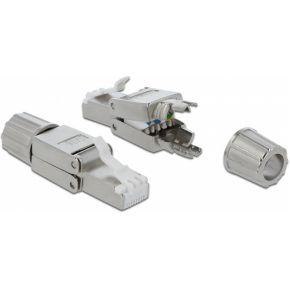 Delock 86476 RJ45-stekker Cat.6 STP zonder gereedschap Delock 86476 RJ45-stekker Cat.6 STP zonder gereedschap