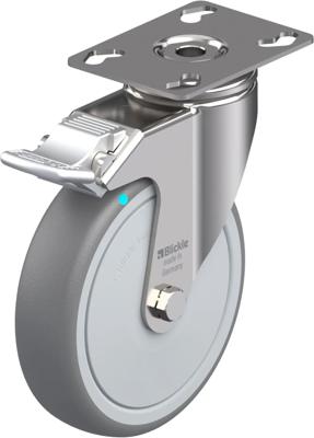 Blickle LKPXA-TPA 126KFD-FI Zwenkwiel met rem Wieldiameter: 125 mm Draagvermogen (max.): 120 kg 1 stuk(s) Blickle LKPXA-TPA 126KFD-FI Zwenkwiel met rem Wieldiameter: 125 mm Draagvermogen (max.): 120 kg 1 stuk(s)