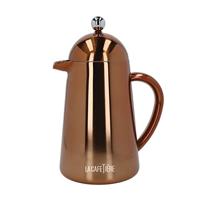 La Cafetière Cafetiere Havana RVS / Copper - Dubbelwandig - 1 Liter / 7 kops - thumbnail