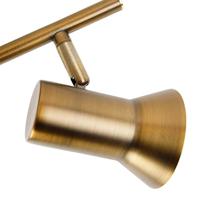 QAZQA Plafondspot brons draai- en kantelbaar - Karin 2 - thumbnail