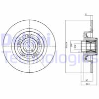 Remschijf BG9023RS - thumbnail