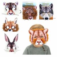 Toi Toys Dierenmasker met nepbont - thumbnail