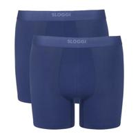 2-pack katoenen boxershort heren Ever Ease - Biologisch katoenen heren onderbroek - XL - Blauw - Onderbroek heren heren heren heren heren heren - thumbnail