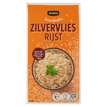 Jumbo Zilvervliesrijst 400 g