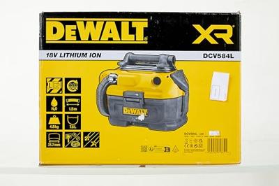 DeWALT DCV584L Accu nat- en droogstofzuiger 18V XR Basic Body - thumbnail
