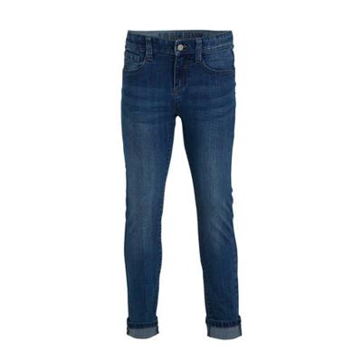 s.Oliver slim fit jeans donkerblauw