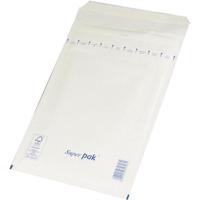 OFFICE products luchtkussenenveloppen, met stripsluiting, 220 x 265 mm, wit, pak van 10 stuks - thumbnail