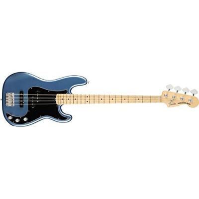 Fender American Performer Precision Bass Satin Lake Placid Blue MN met gigbag