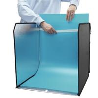Hama ToGo Opvouwbare Mini Fotostudio + LED-Ringlamp 50x50 cm Zwart/Wit - thumbnail