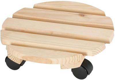 Plantentrolley economy rond licht gebeitst Plantentrolley economy rond licht gebeitst