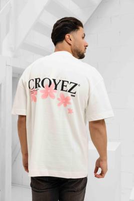Croyez Botanique T-Shirt Heren Gebroken Wit - Maat XS - Kleur: Gebroken Wit | Soccerfanshop Croyez Botanique T-Shirt Heren Gebroken Wit - Maat XS - Kleur: Gebroken Wit | Soccerfanshop