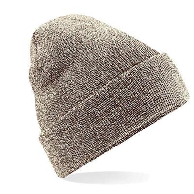 Beechfield CB45 Original Cuffed Beanie - Heather Oatmeal - One Size