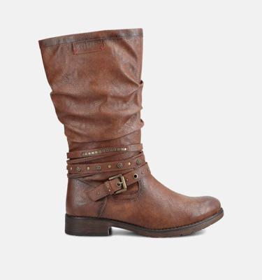 Mustang Dames 15M0052003 modieuze laarzen, cognac, 38 EU, cognac, 38 EU