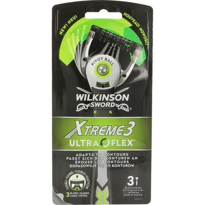 Wilkinson Extreme3 ultraflex mesjes (3 st) Wilkinson Extreme3 ultraflex mesjes (3 st)