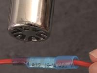 Quadrios 22C467 Stootverbinder Met krimpkous 0.5 mm² 1.5 mm² Volledig geïsoleerd Rood 1 set(s) - thumbnail