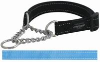 Rogz For Dogs lumberjack halfslip halsband turquoise - thumbnail