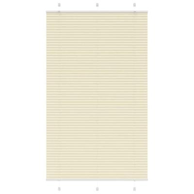 Pliss rolgordijn 120x200cm stofbreedte 119,4cm polyester crme
