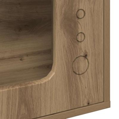 Kattenhuis Ambachtelijk eiken 51 x 30 x 42 cm Bewerkt hout Kattenhuis Ambachtelijk eiken 51 x 30 x 42 cm Bewerkt hout