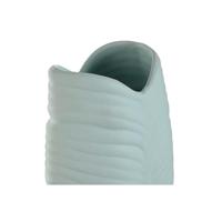 Vaas Home ESPRIT Hemelsblauw Keramiek Tropisch Blad van een plant 22 x 15 x 70 cm - thumbnail