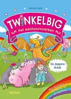 Deltas Twinkelbig het eenhoornvarken - de dappere draak - thumbnail