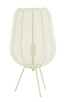 Light & Living Japandi tafellampPlumeria crème Ø 34cm - 1874427 - thumbnail