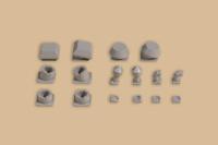 Auhagen 80103 H0 dakventilatoren (24 stuks) Kunststof bouwpakket - thumbnail