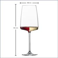 Zwiesel Glas Wijnglazen Vivid Senses Fruity & Delicate - 530 ml - 2 stuks - thumbnail
