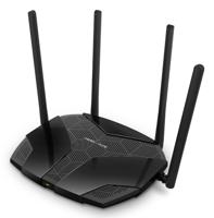Mercusys MR80X draadloze router Gigabit Ethernet Dual-band (2.4 GHz / 5 GHz) Zwart - thumbnail