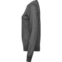 Tee Jays TJ6006 Women´s Crew Neck Sweater - Grey Melange - S - thumbnail