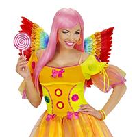 Veren vleugels regenboog 60cm - thumbnail