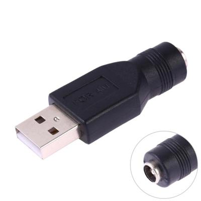 USB male naar 5 5 x 2.1 mm Female stekker adapter connector