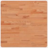 Tafelblad vierkant 60x60x2,5 cm massief beukenhout - thumbnail