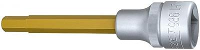 HAZET Dopsleutelbit 986L-7 · 1/2 inch (12,5 mm) vierkant hol · Binnen-zeskant-profiel · SW 7 mm