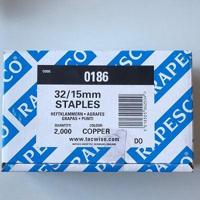 Nietjes 32/15mm Copper Staple 2000/box - thumbnail