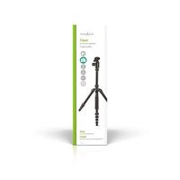 Statief - Maximaal draagvermogen: 3.0 kg - Minimale werkhoogte: 17.5 cm - Maximale werkhoogte: 145.0 cm - 3 Segmenten - Balhoofd - Inclusief reistas - Omkeerbare middenkolom - ABS/Aluminium - Zwart - thumbnail