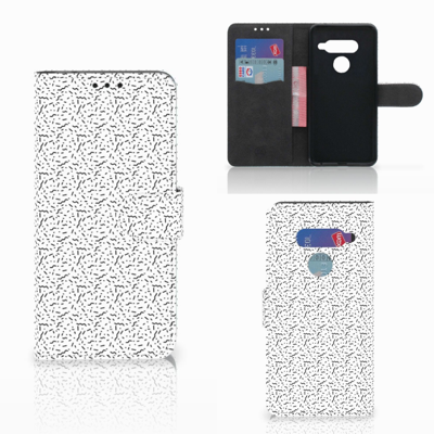 LG V40 Thinq Telefoon Hoesje Stripes Dots LG V40 Thinq Telefoon Hoesje Stripes Dots