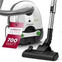 Bomann BS 9019 CB Stofzuiger 700W Wit/Grijs - thumbnail