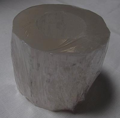Waxinelichthouder Edelsteen Seleniet Cilinder ca 900 gram (8 x 8 cm)
