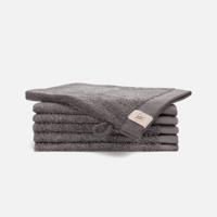 Walra Remade Cotton Washandje 16 x 21 cm 550 gram Grey - 6 stuks - thumbnail