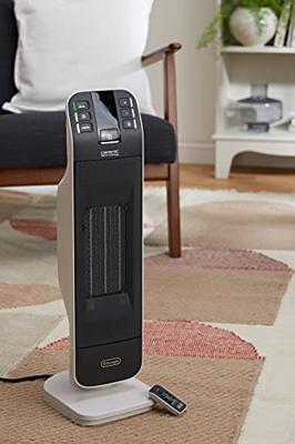 De’Longhi HFX65V20 Binnen Zwart, Wit 2000 W Ventilator elektrisch verwarmingstoestel