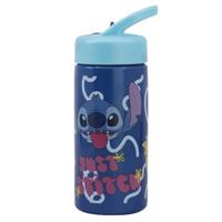 Fles Stitch Sweet Blauw Lila PVC 410 ml Kinderen - thumbnail