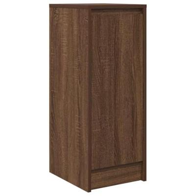 Dressoir 29,5x34x76 cm bewerkt hout bruin eikenkleurig Dressoir 29,5x34x76 cm bewerkt hout bruin eikenkleurig