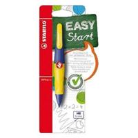 Vulpotlood STABILO Easyergo HB 1.4mm rechtshandig paars/neon geel blister à 1 stuk - thumbnail