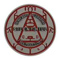 Silent Hill Collectable Coin Pyramid Head Limited Edition - thumbnail