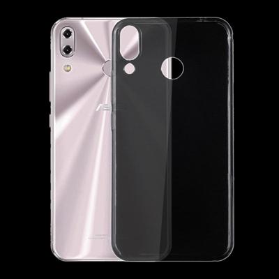 Voor Asus Zenfone 5 ZE620KL 0 75 mm ultra-dunne transparante TPU beschermhoes (transparant)