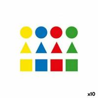 Stickers Apli Gomets Multicolour Geometrisch 12 Lakens (10 Stuks) - thumbnail