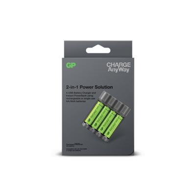 GP Battery VD202222 oplader met batterijen