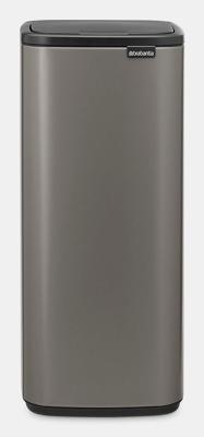 Brabantia Bo Touch Bin Afvalemmer 30L Platinum Brabantia Bo Touch Bin Afvalemmer 30L Platinum