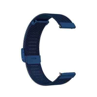 Garmin Forerunner 970 / 570 (47mm) / 255 - Milanese bandje met klemsluiting - Donkerblauw